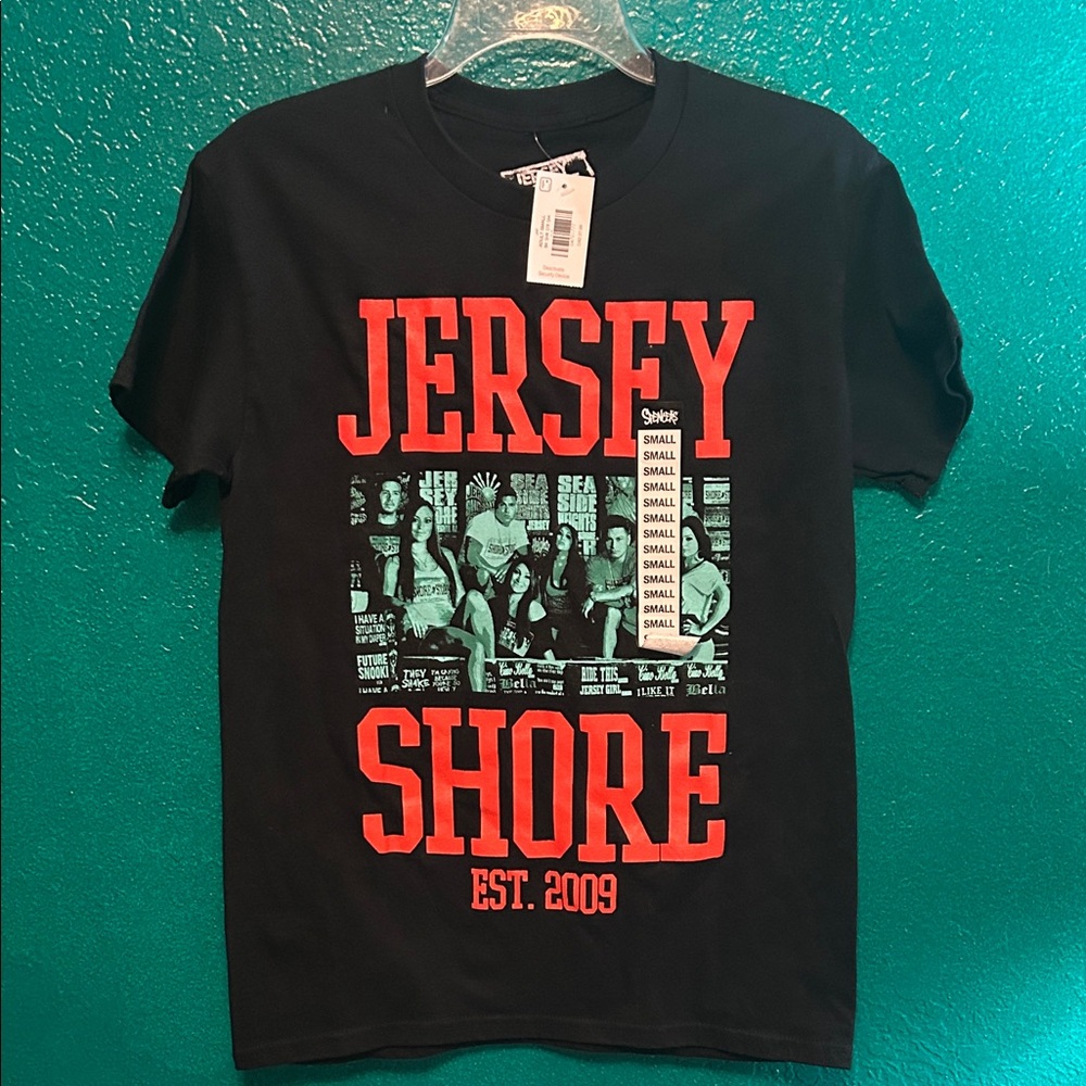 Jersey Shore Black Graphic T-Shirt NEW!